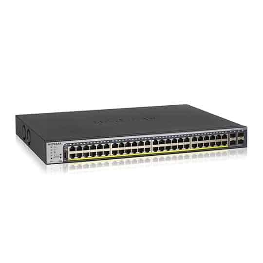 Netgear 48 port Gigabit Smart Managed Switch with 8x PoE+ 4x SFP